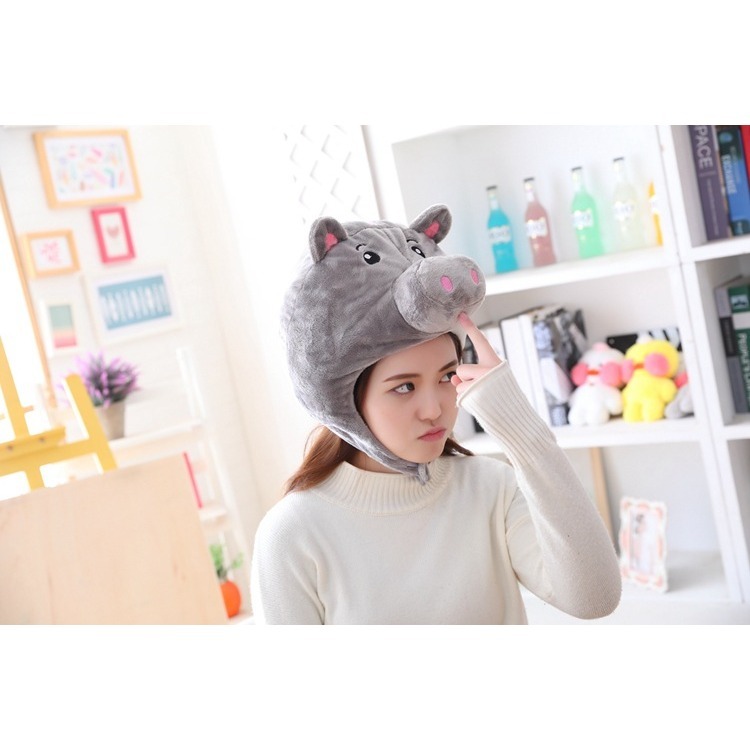 三隻小豬大野狼頭套-規格圖9