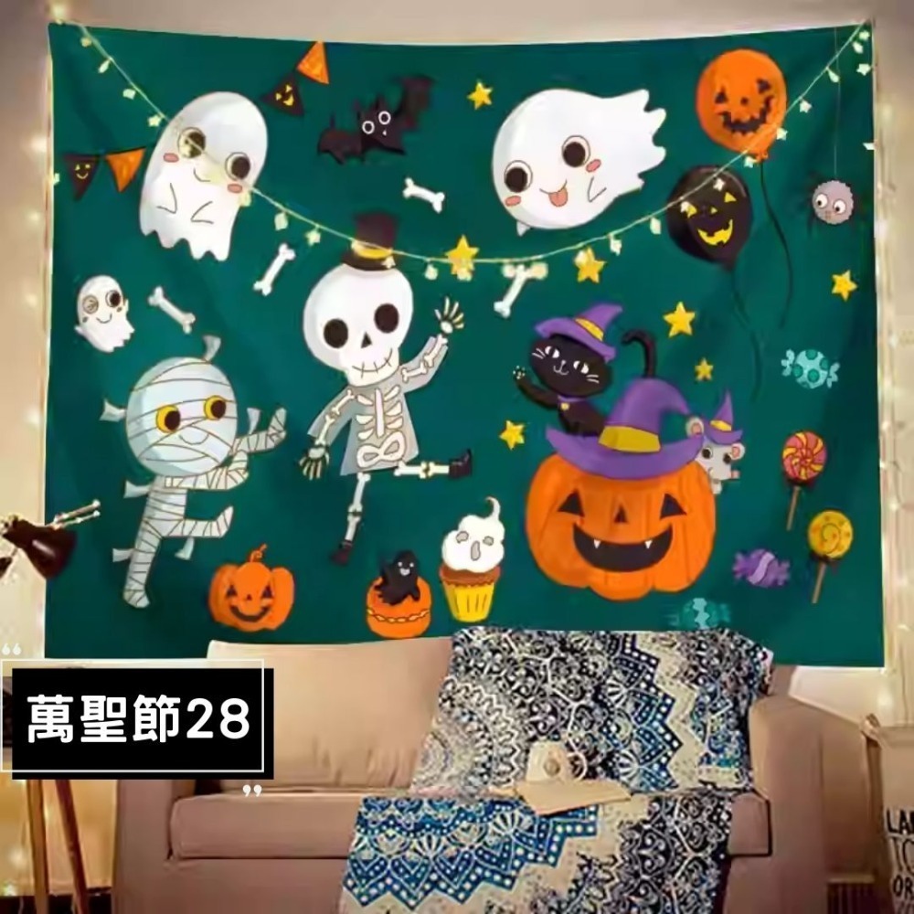萬聖節背景掛布(預購款)-規格圖4