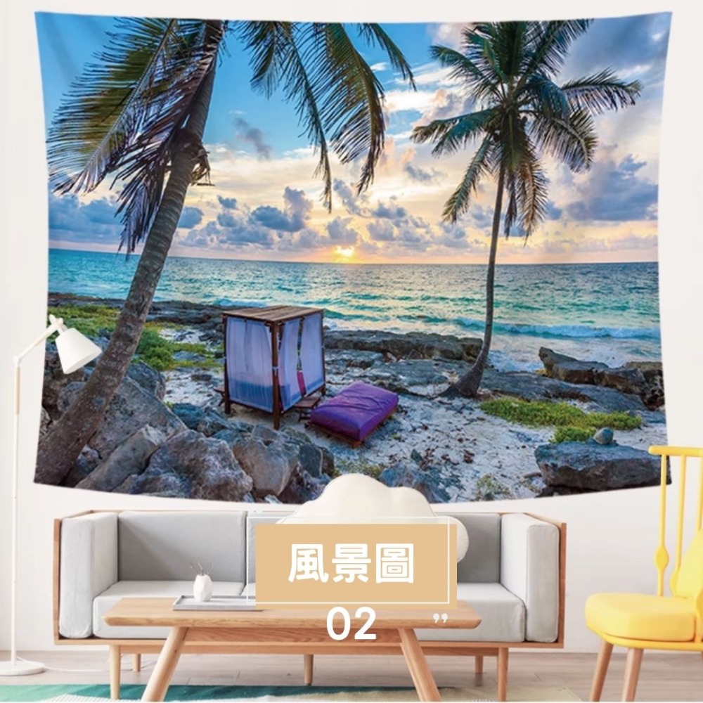 風景背景掛布(預購款)-規格圖4