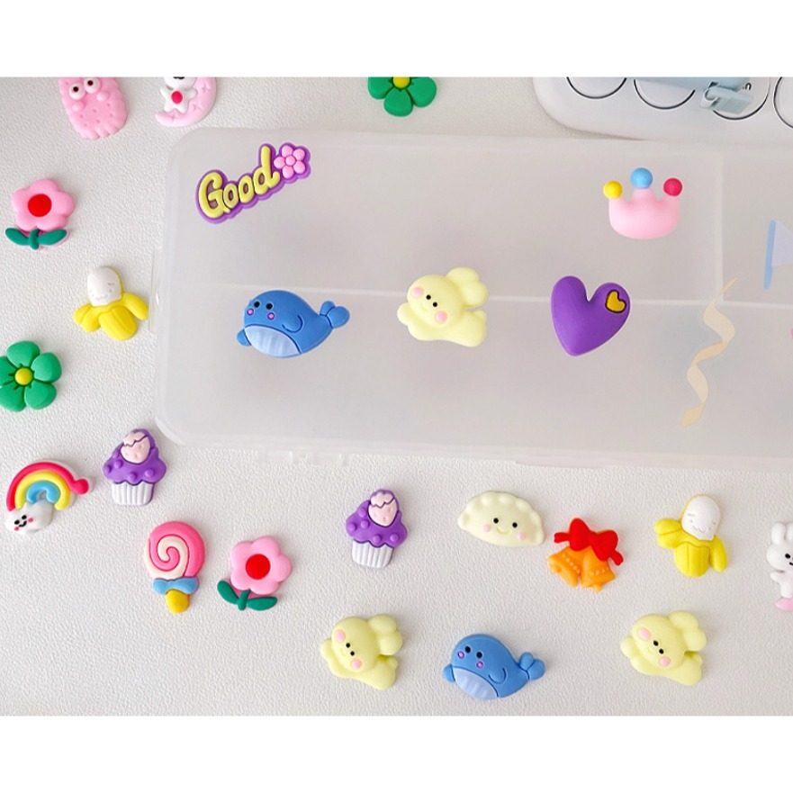 可愛立體造型貼片(8個)-細節圖2