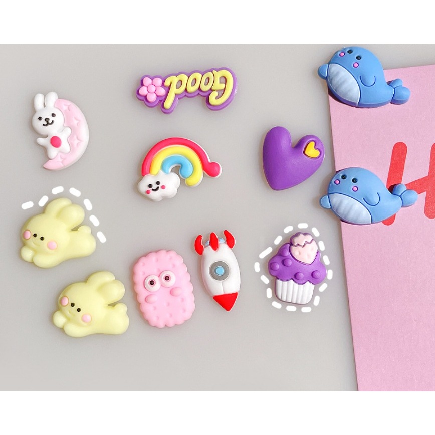 可愛立體造型貼片(8個)-細節圖6