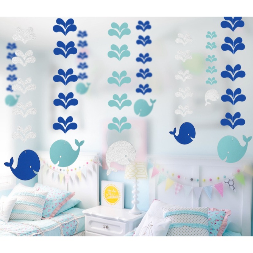 藍鯨魚空中吊飾(6條)-規格圖8