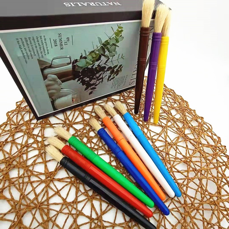 10色水彩筆10格調色盤套組-細節圖3