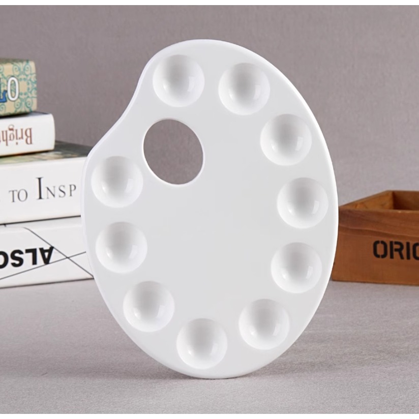 10色水彩筆10格調色盤套組-細節圖6