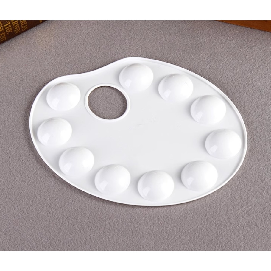 10色水彩筆10格調色盤套組-細節圖7