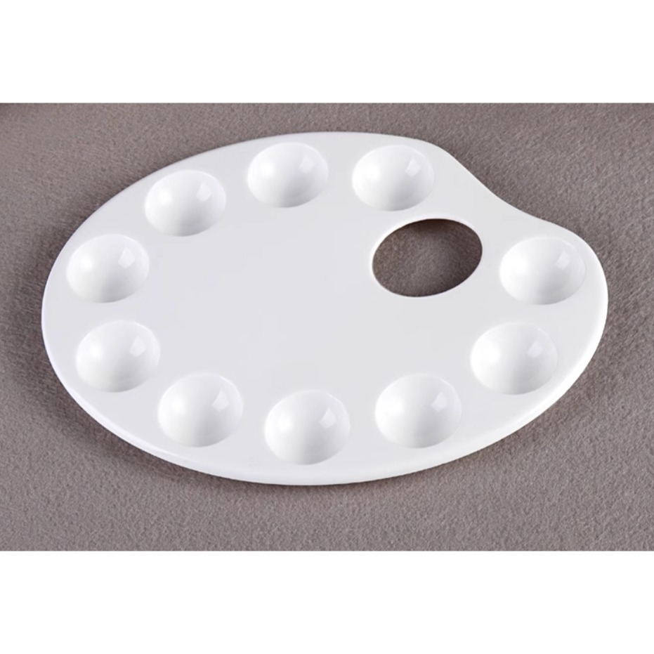 10色水彩筆10格調色盤套組-細節圖8