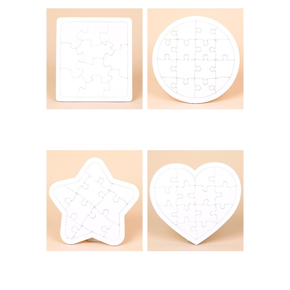 空白塗鴉創作拼圖-細節圖4