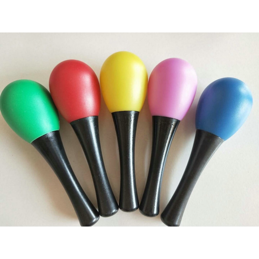 奧爾夫塑料沙錘手抓握搖(1對)／⑤ 活動道具-細節圖4