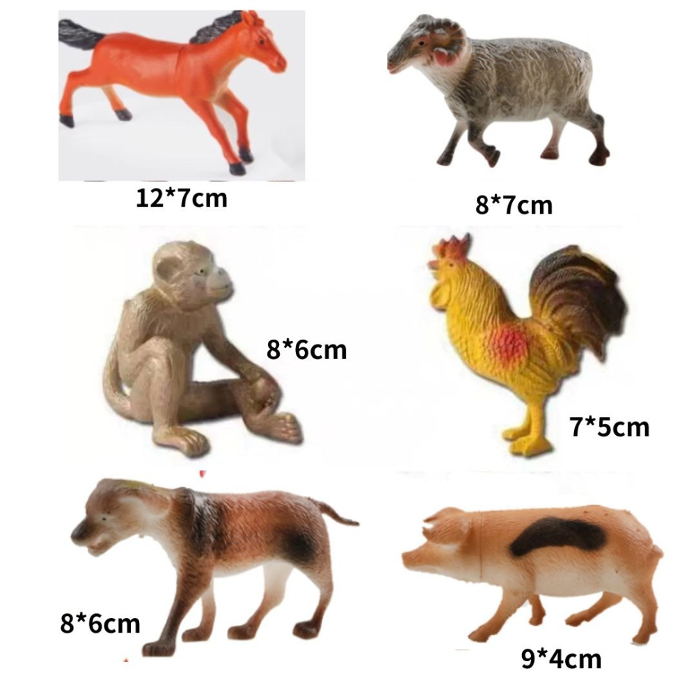 十二生肖動物模型-細節圖7