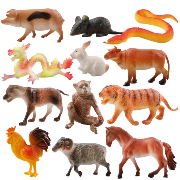 十二生肖動物模型-規格圖7