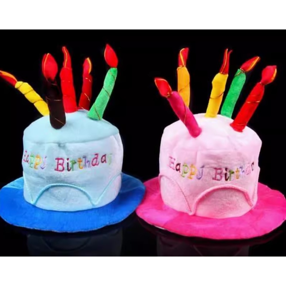 生日快樂蛋糕蠟蠋慶生帽-細節圖4