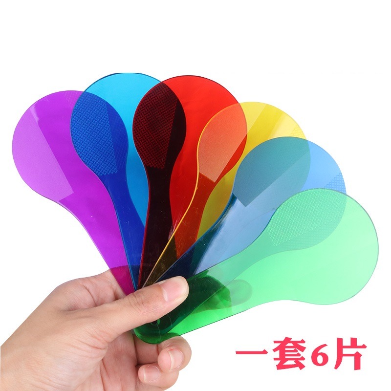 六色球拍型色片-細節圖4