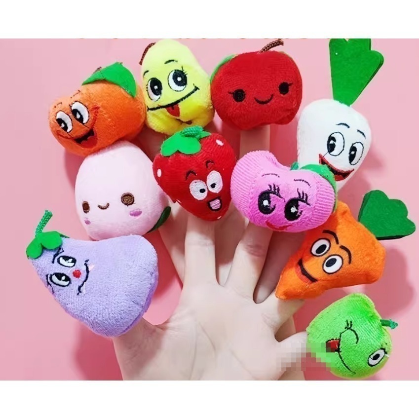 蔬菜水果手指偶