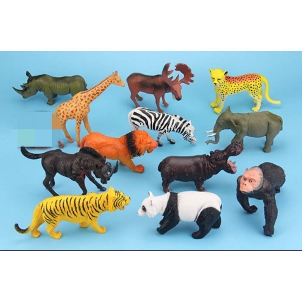 野生動物模型12隻