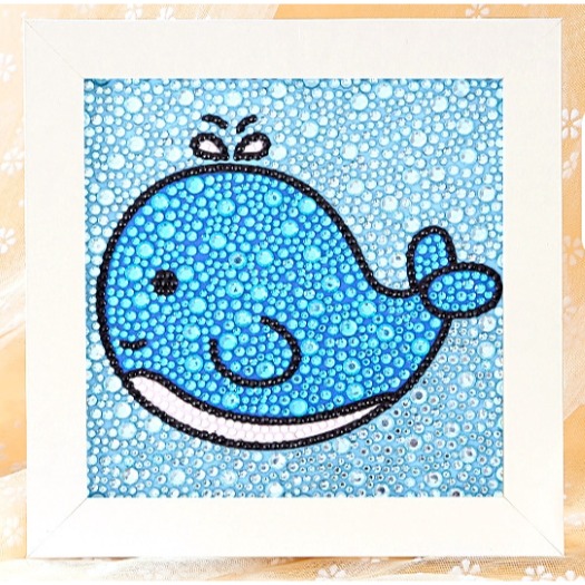 閃亮鑽石貼畫(含相框) 手作材料包 _免運費-規格圖2