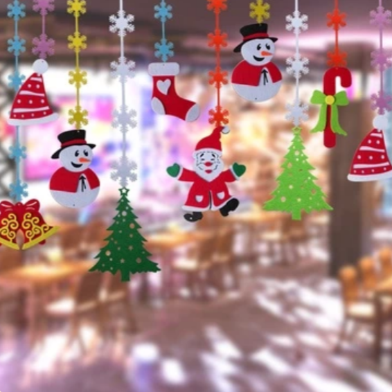 不織布空中吊飾(免運)