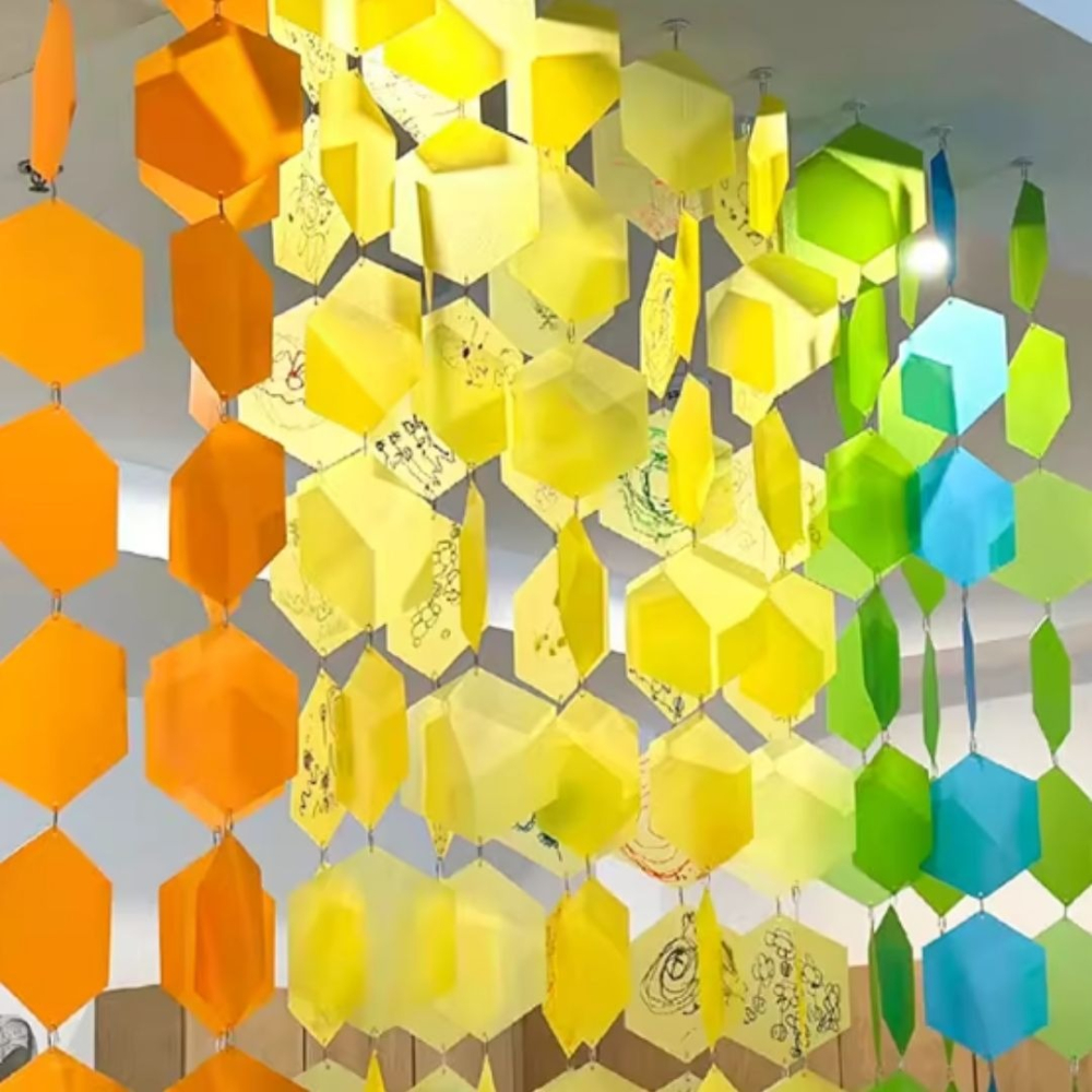 7色PVC著色片(20個)／① 必備基礎材料＿ 基本創作基底-細節圖2