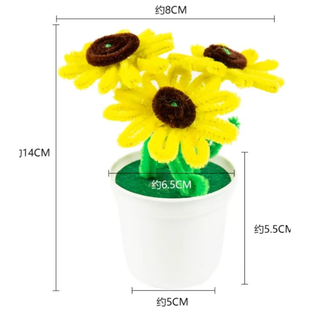 毛根花盆材料包 (教師節,母親節)／②主題材料包-細節圖2