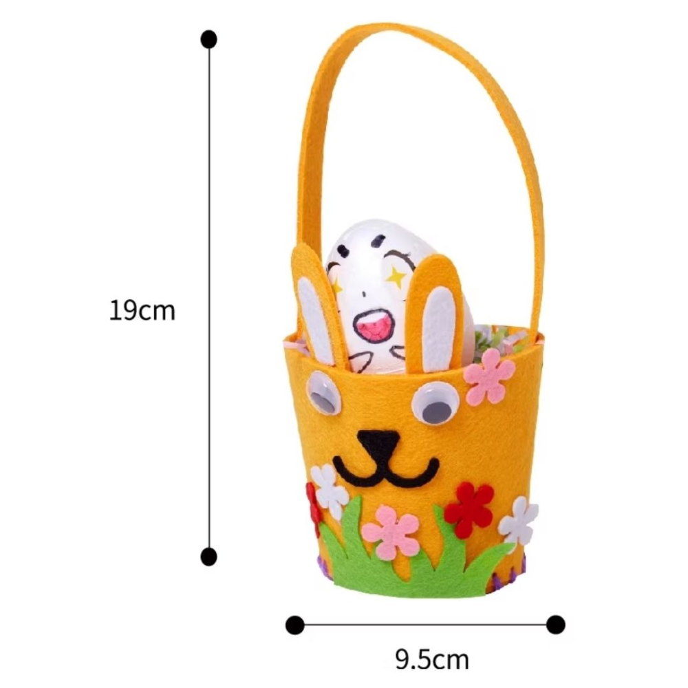 復活節兔子彩蛋縫製手提材料包／②主題材料包-細節圖3