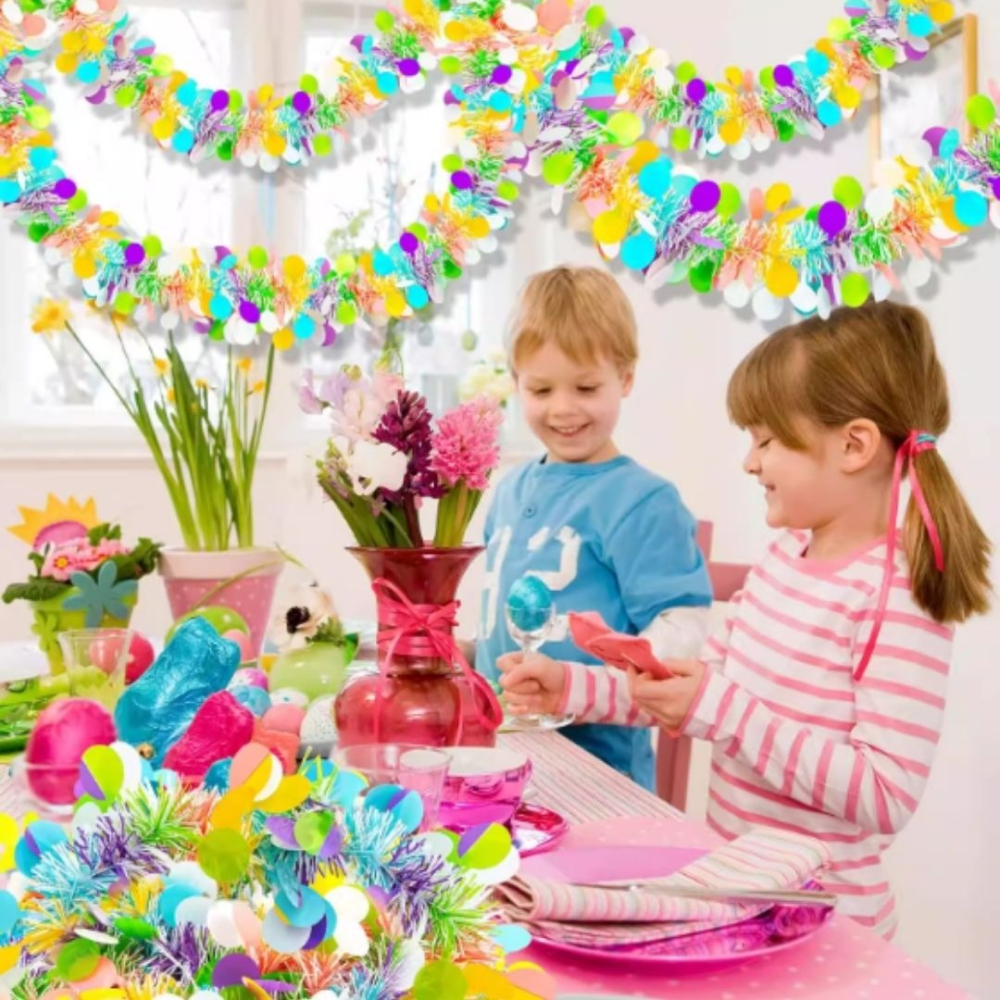 復活節繽紛北歐森林系彩帶／④ 環境佈置品-細節圖2