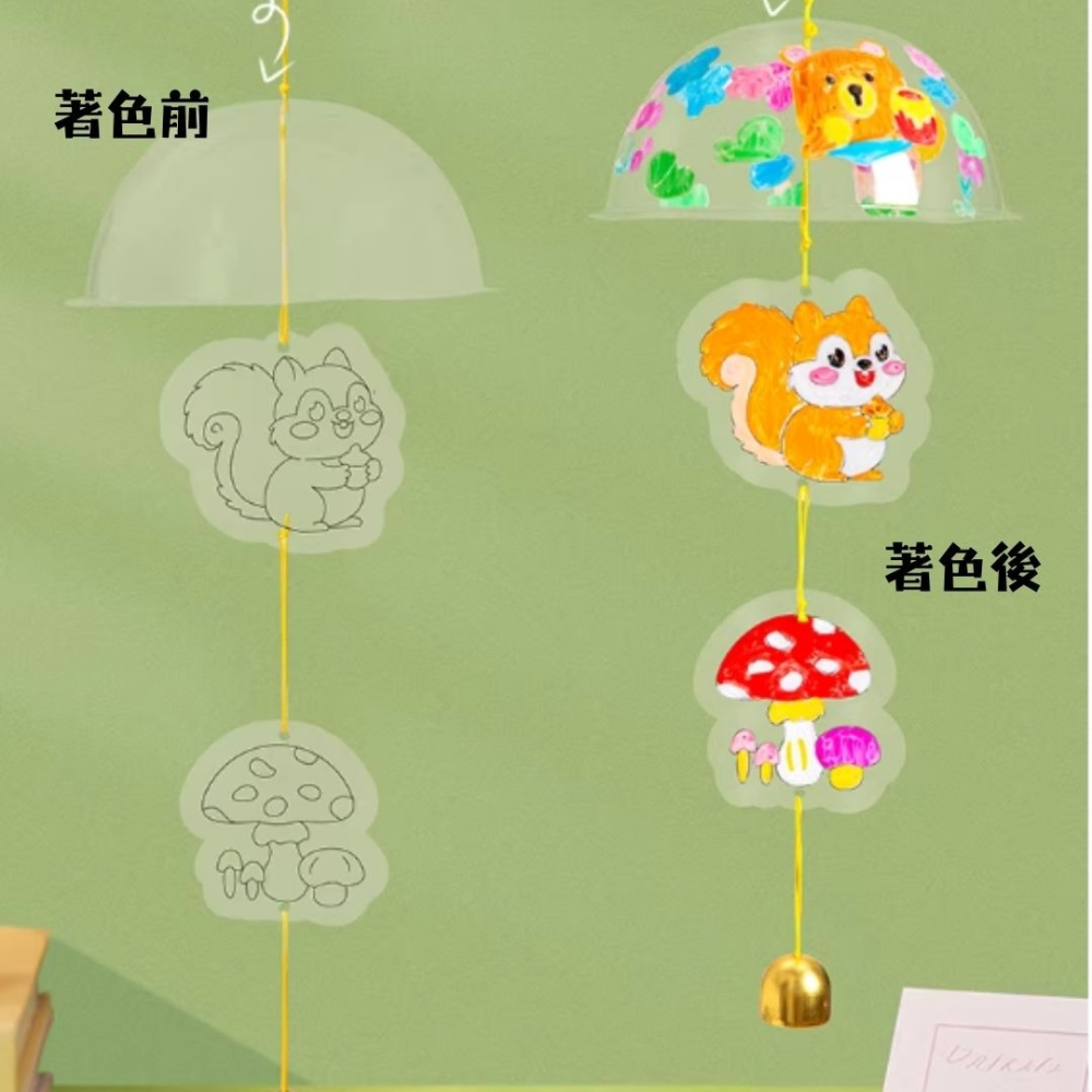 春天風鈴彩繪材料包／②主題材料包-細節圖2