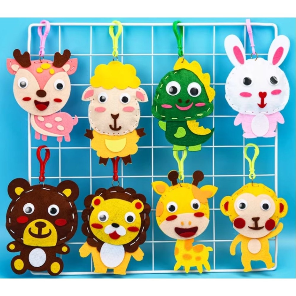 縫縫樂動物掛飾手作材料包／②主題材料包-規格圖5