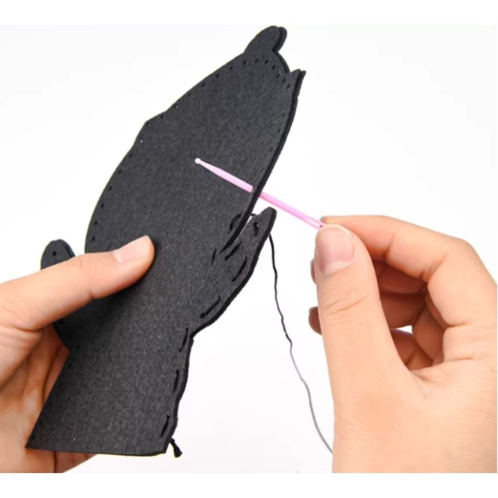 縫製動物手偶材料包／②主題材料包-細節圖3