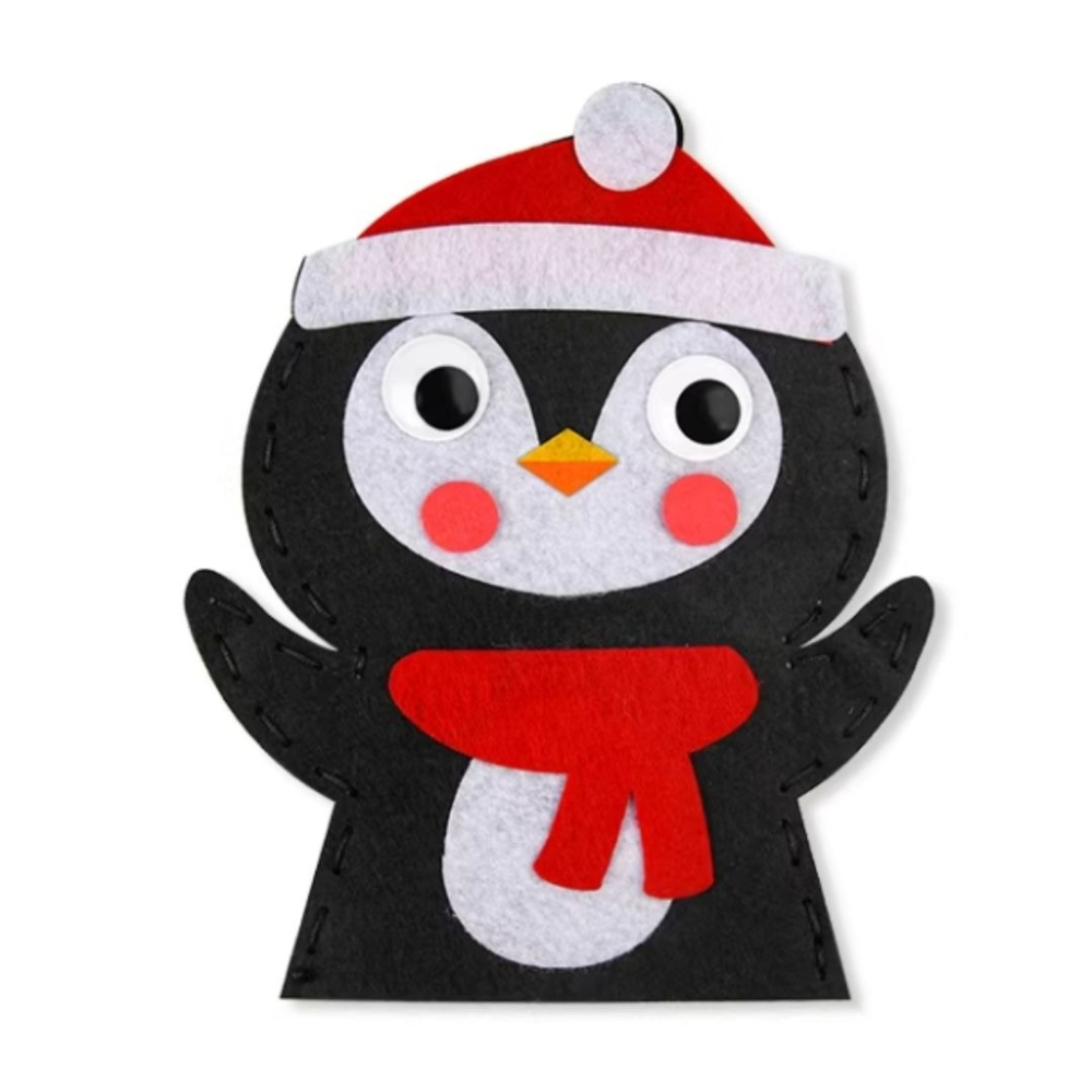 縫製動物手偶材料包／②主題材料包-細節圖4