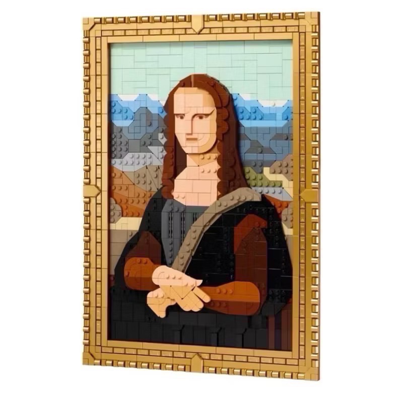 （就是愛樂高）樂高 lego 31213 蒙娜麗莎 達文西-細節圖3