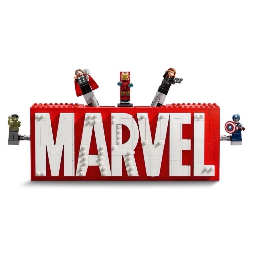 （就是愛樂高）樂高 lego 漫威超級英雄系列 76313 漫威人偶標誌盒-細節圖2