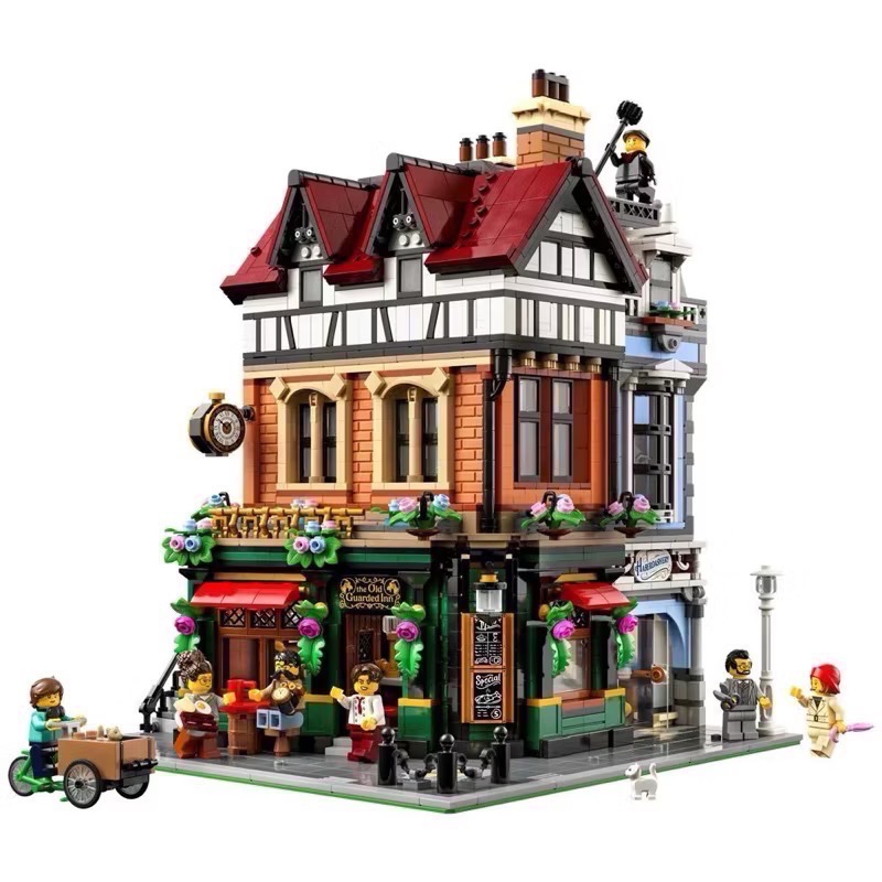 （就是愛樂高）樂高 lego 10350 都鐸式街角 Tudor Corner-細節圖2