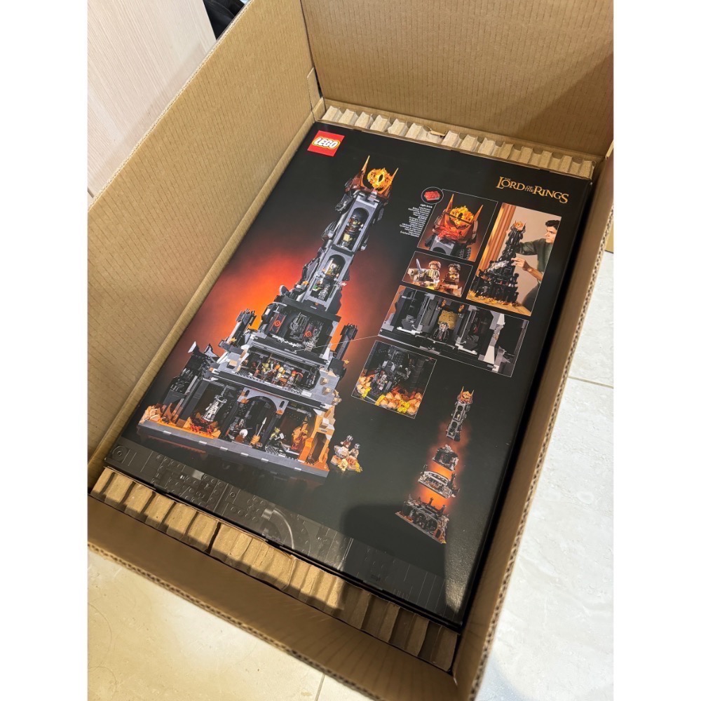 （就是愛樂高）樂高 lego 10333 魔戒系列 黑塔巴拉多 黑暗塔 索倫之眼 Barad-Du-細節圖3