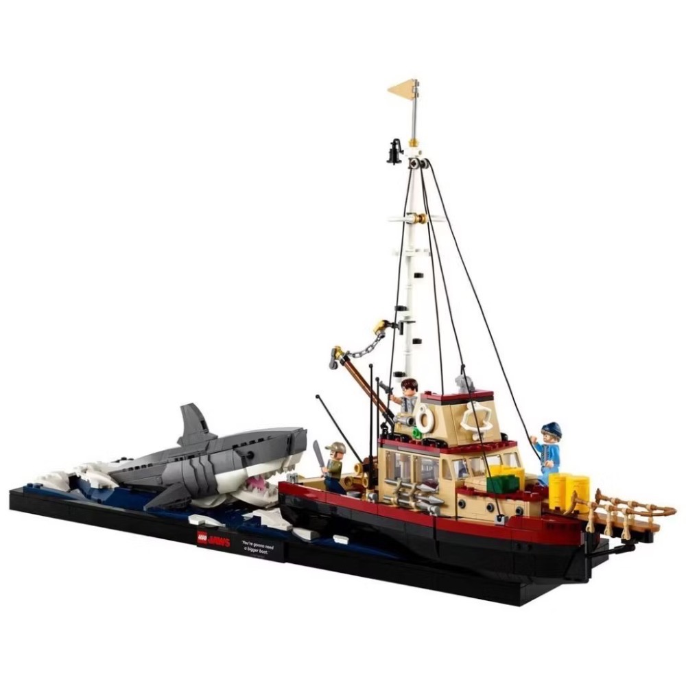 (就是愛樂高）樂高 lego 21350 Jaws 大白鯊 樂高ideas系列-細節圖2