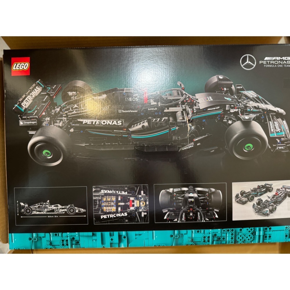 (就是愛樂高）樂高 lego 42171 賓士 Mercedes-AMG F1 W14 E Performance-細節圖3