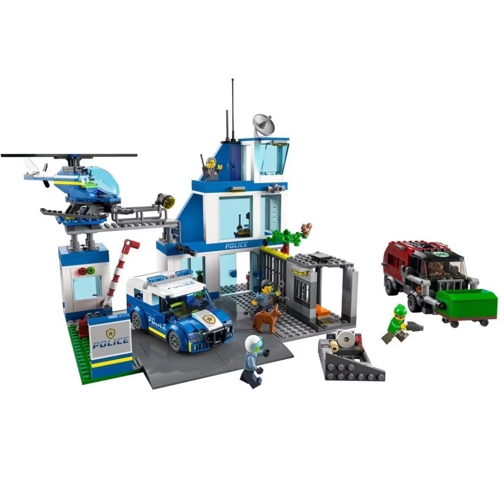 (就是愛樂高）樂高 lego 60316 城市警察局 城鎮系列-細節圖2
