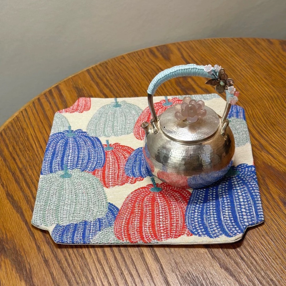 ┇隔熱墊┇手作手繪南瓜隔熱墊鍋墊茶具隔熱墊歐拉波波選物-細節圖2