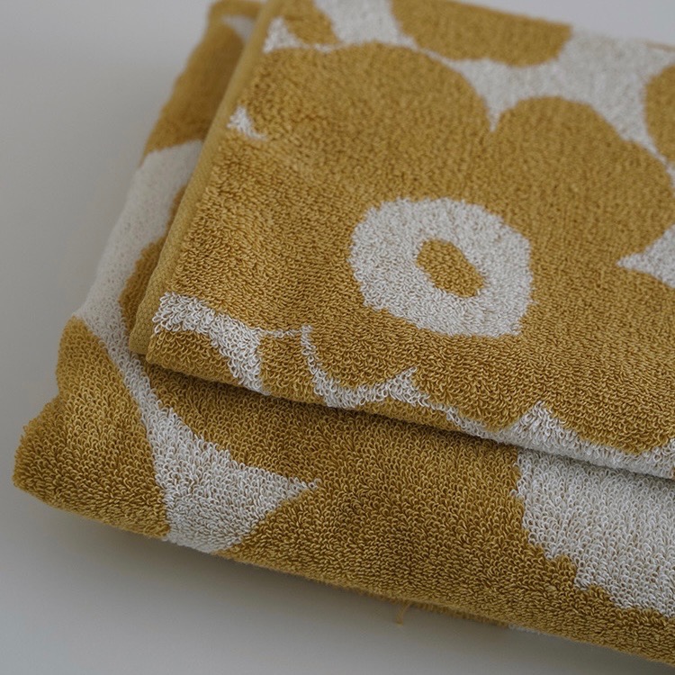 ┇兩色┇北歐花朵毛巾北歐花朵毛巾居家毛巾marimekko同款毛巾純棉毛巾吸水毛巾純棉浴巾吸水浴巾-細節圖8