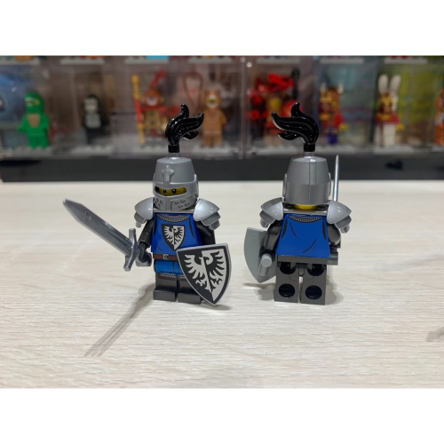 LEGO 10305 31120 黑鷹 劍士 頂配 重武裝 盾牌 盔甲 黑羽毛