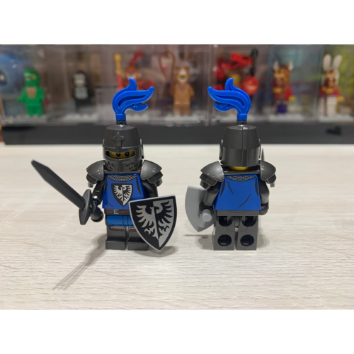 LEGO 10305 31120 黑鷹 劍兵 頂配 重武裝 盾牌 盔甲 藍羽毛