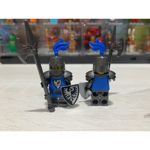 LEGO 10305 31120黑鷹 槍手 頂配 盾牌 重武裝 盔甲 藍羽毛 城堡