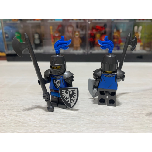 LEGO 10305 31120 黑鷹 頂配 重武裝 斧兵 藍羽毛