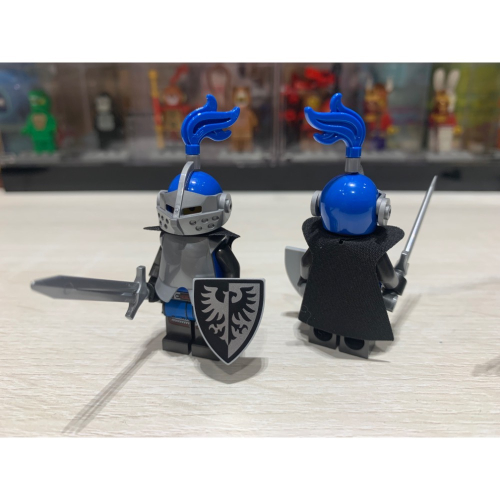 LEGO 10305 31120 黑鷹騎士 頂配 劍士 藍羽毛