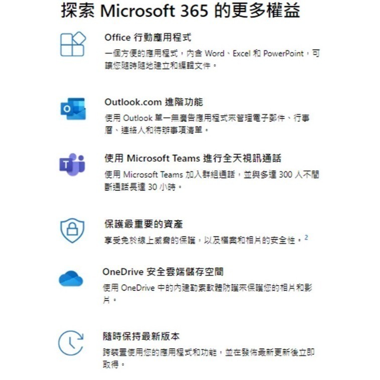 Microsoft Office 365 數位訂閱服務-細節圖4