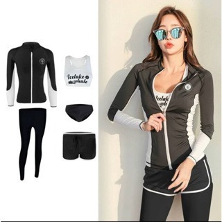 水母衣 長袖泳衣 情侶泳衣 小孩泳衣 多件式 防曬泳衣 泳衣 防寒衣 潛水衣 潛水服 女生男生 韓國風-細節圖6