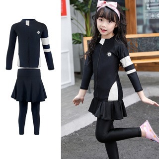 水母衣 長袖泳衣 情侶泳衣 小孩泳衣 多件式 防曬泳衣 泳衣 防寒衣 潛水衣 潛水服 女生男生 韓國風-細節圖3