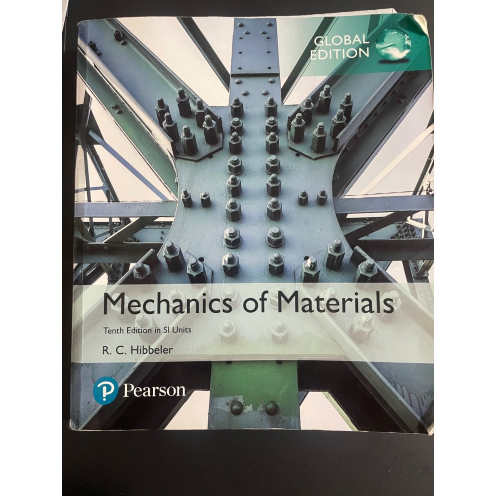Mechanics of Materials 材料力学　英語版　教科書 材料力學(Pytel \u0026 Kiusalaas: Mechanics of Materials, 2⁄e) (SI版
