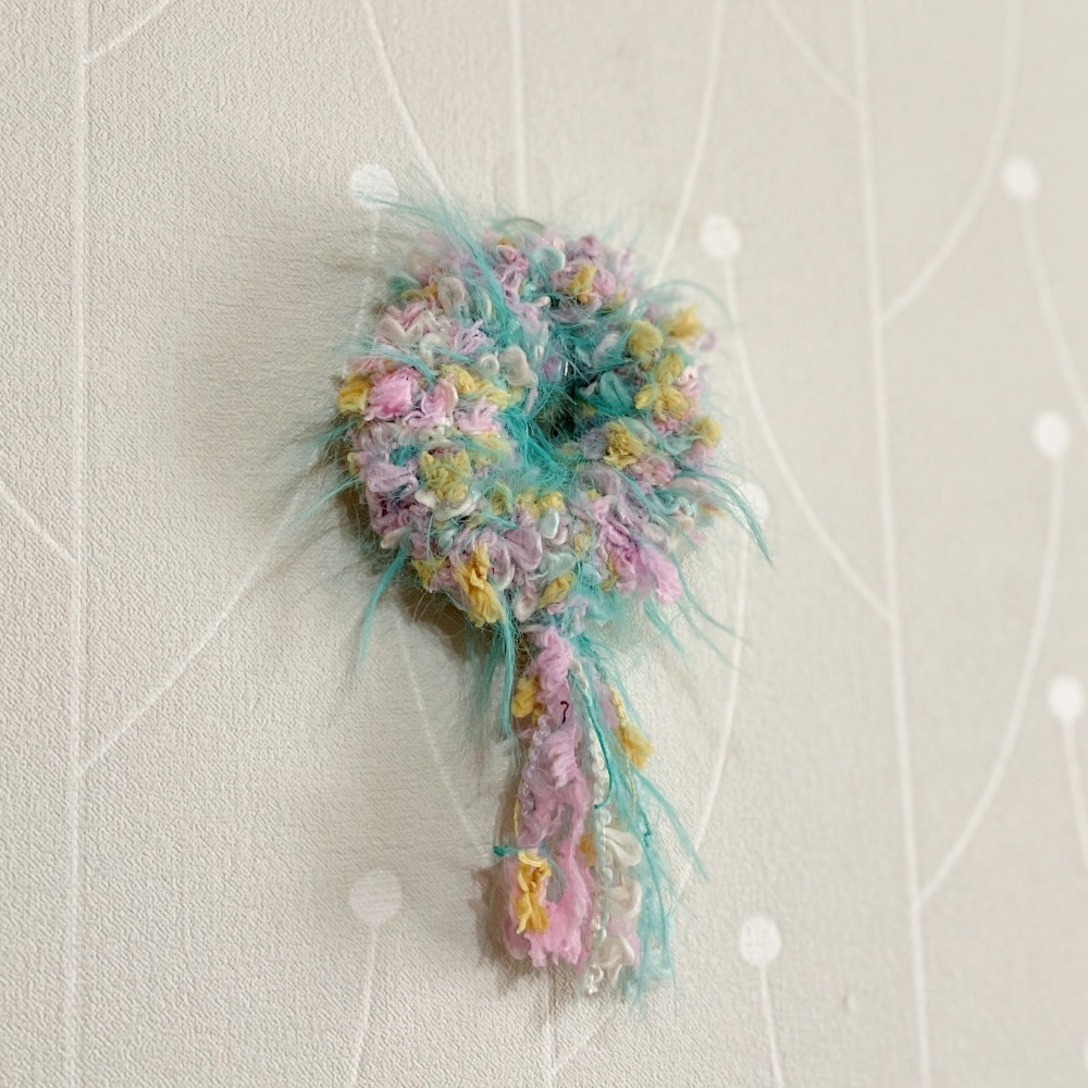 ＊哈娜髮飾＊手工編織大腸圈~毛線髮圈 甜甜圈髮束 髮繩 髮飾 頭飾 禮物 生日大腸髮圈 客製 訂製-細節圖3