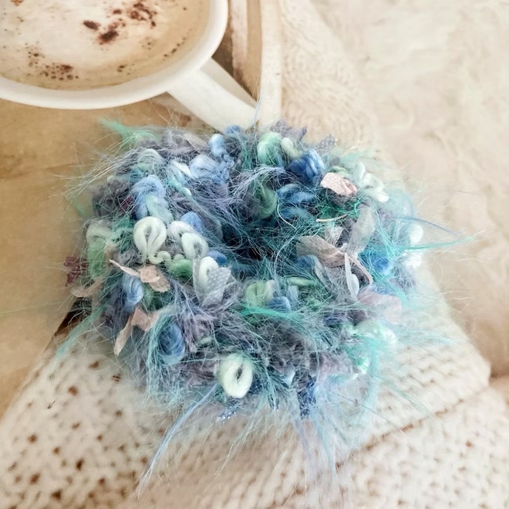 ＊哈娜髮飾＊編織髮箍 毛線耳環 編織大腸圈 耳飾 耳針 細頭箍 甜甜圈 頭飾 頭窟 法哭 髮哭 髮圈 髮枯 髮窟-規格圖3