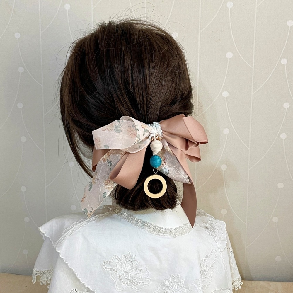 ＊哈娜髮飾＊獨家手工仙女夾/大蝴蝶結香蕉夾鯊魚夾 大腸圈髮圈 馬尾夾 髮夾 相交夾 三爪夾 包頭抓夾 髮叉 髮梳 邊夾-細節圖3