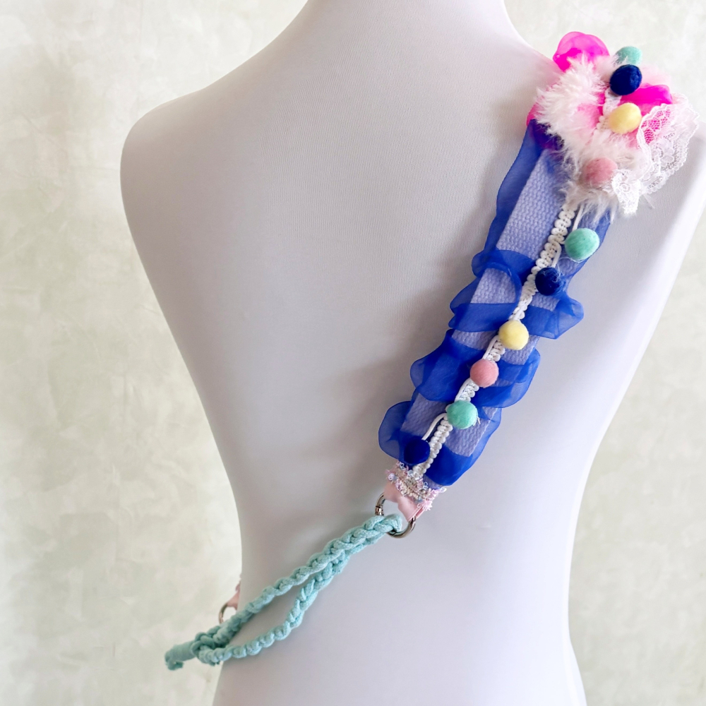 ＊哈娜髮飾＊手機掛繩 編織帶 吊飾 包包背帶 可調式 長短 肩背 斜背包袋 手機墊片夾片 掛繩 吊飾 手機繩 背繩側背-細節圖7